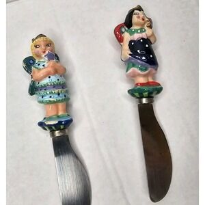 Boston Warehouse Cheese Dip Spreaders "Fairy" (Set of 2)